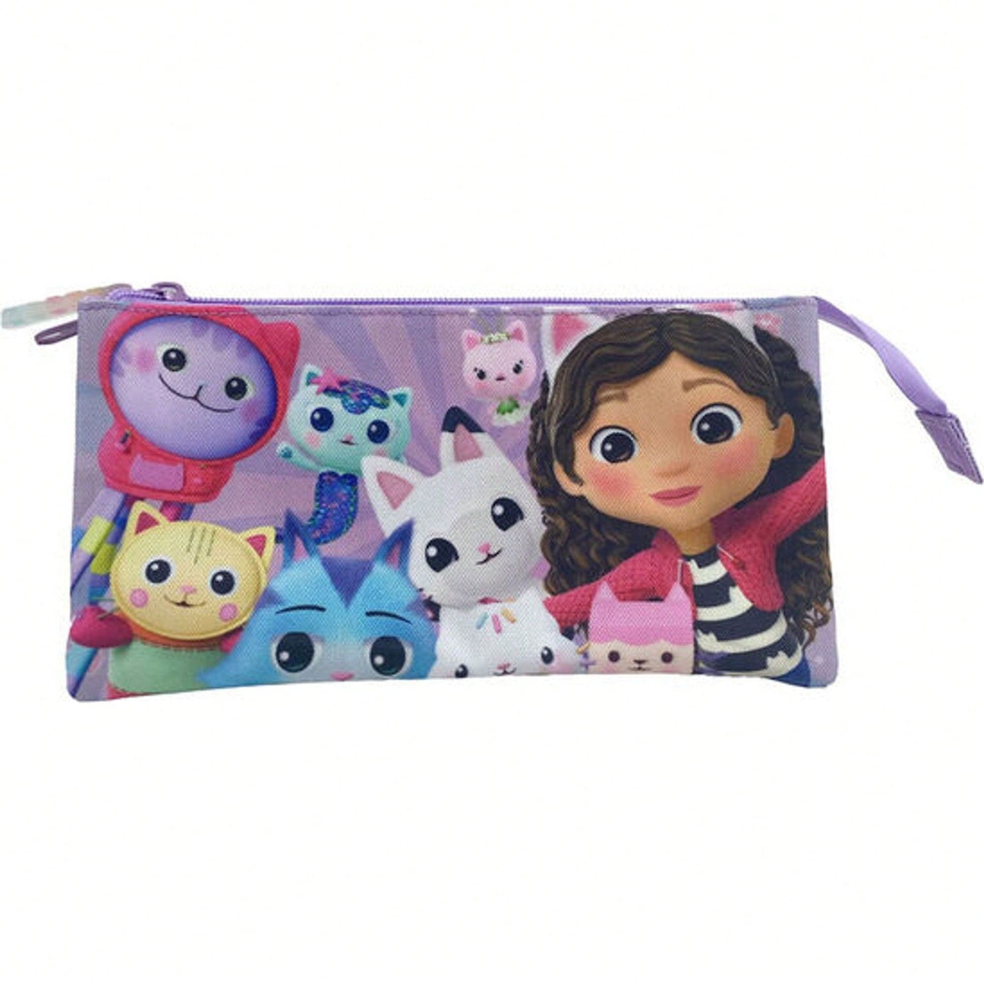 | GABBY'S DOLLHOUSE TRIPLE PORTFOLIO - Mallette de transport sous licence officielle