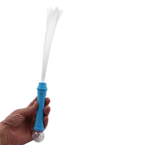 Baguette Fibres Optiques - 3 modes d'éclairage - Piles AG13 incluses - pour traitement sensoriel et autisme